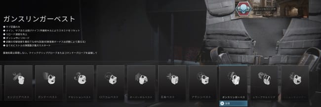 COD MW3のガンスリンガーベスト